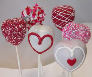 Cake Pops - Heart Shaped